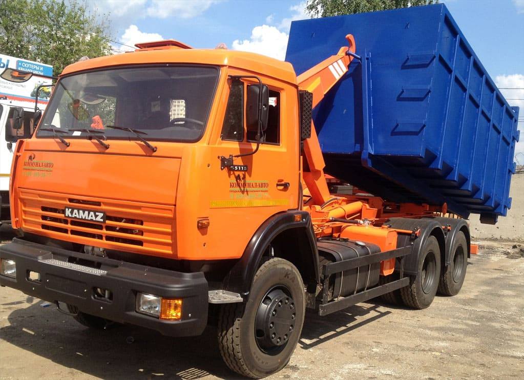 Вывоз мусора в Савеловском район Контейнер 8 м3 Строительный мусор ...